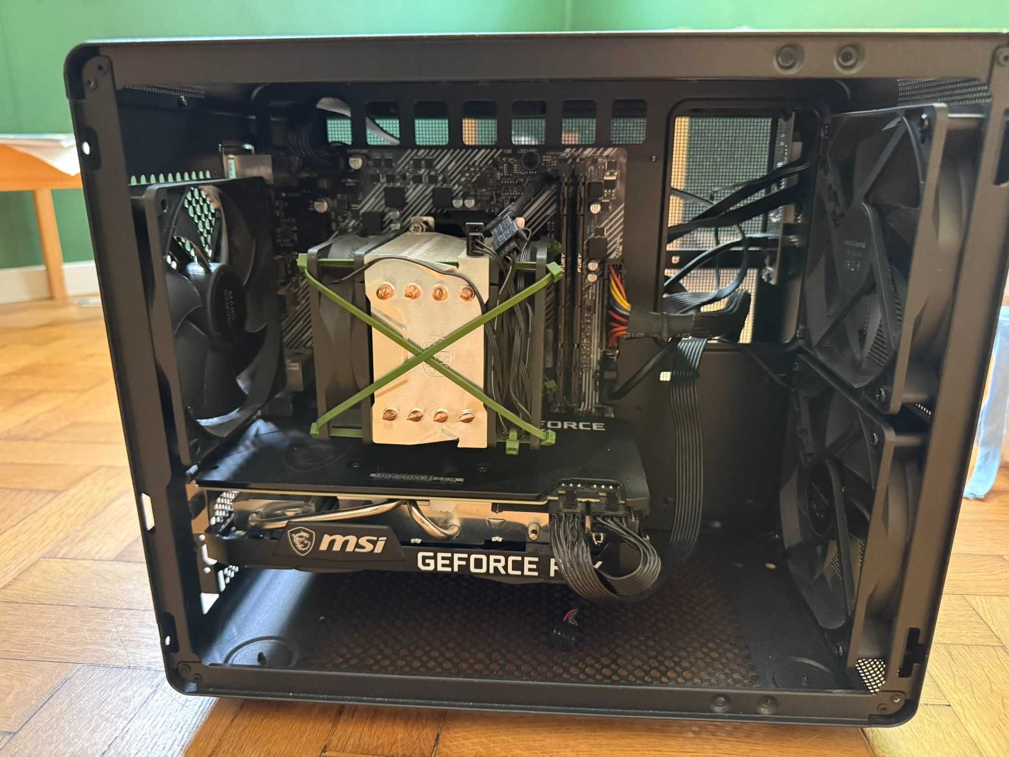 Gaming PC, RTX 3070, Ryzen 5 5500, 32GB RAM, 1TB SSD, ASUS A520M-K