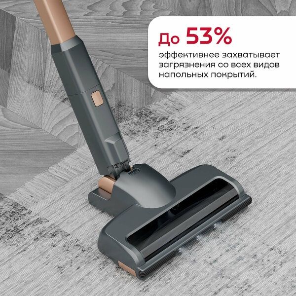 Вертикальный беспроводной пылесос REMEZ MultiClick PRO Energy, RMVC-50