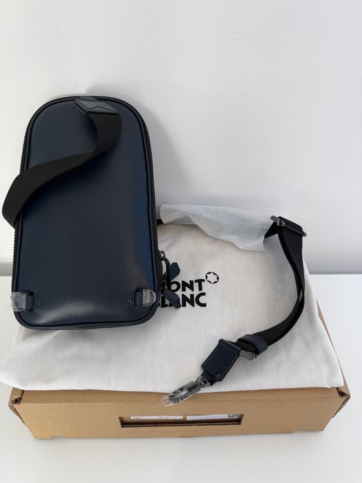 Sling Bag Montblanc Extreme 3.0 Black si Ink Blue