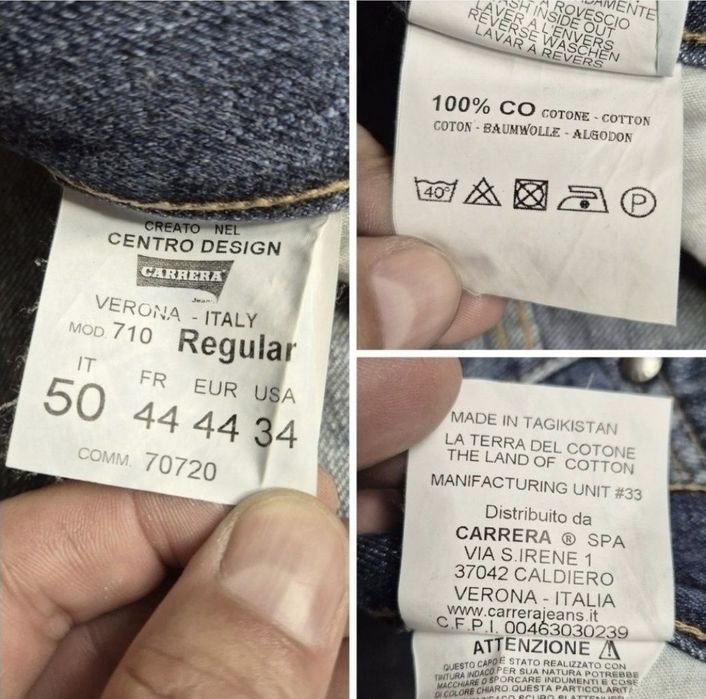 Pantaloni scurți Blugi, Bărbați, Carrera Jeans 710, Regular – 50 / W32