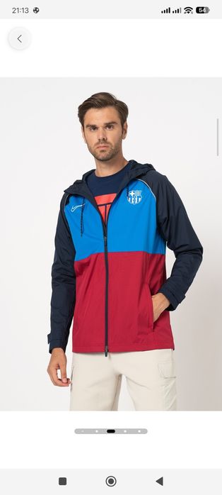 Jacheta impermeabila Nike Barcelona