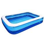 Piscină gonflabilă mare 200x150x55 cm pentru copii și familie