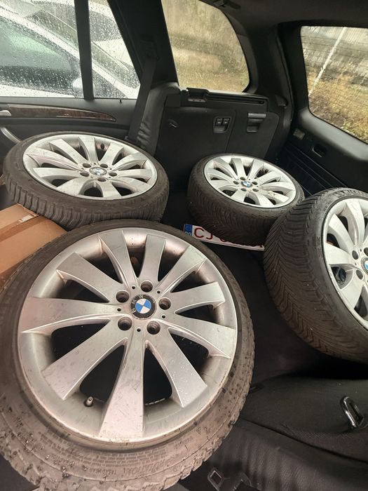 Roti iarna BMW R18 / Cauciucuri iarna 225 40 18 / Jante aliaj 5x120