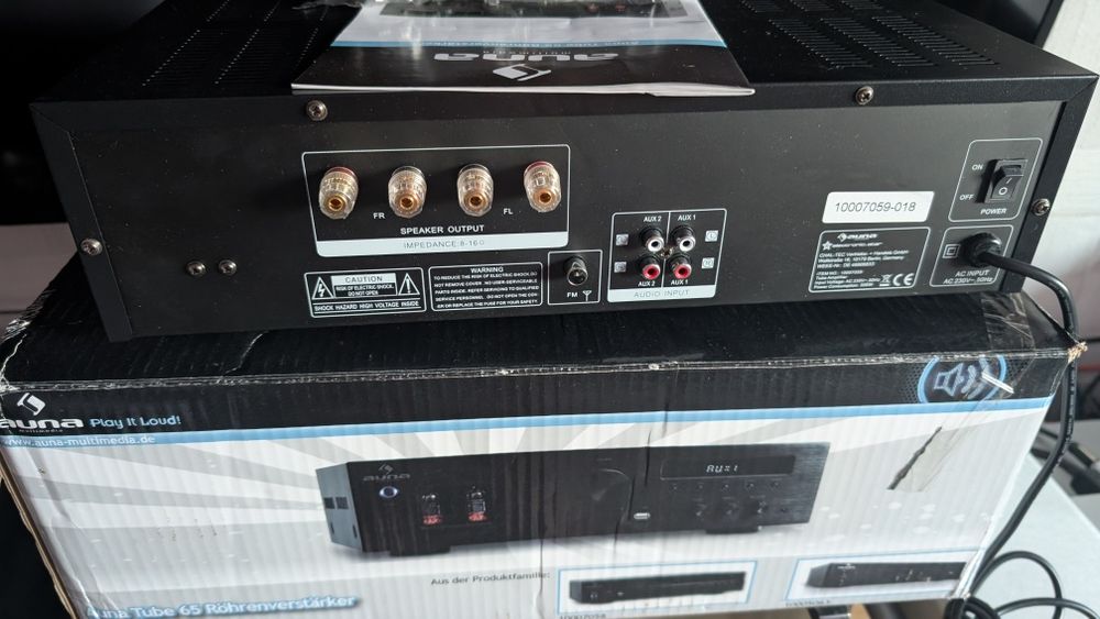 Aune tube 65 ( schimb) amplificator ,dac , radio , Lampi