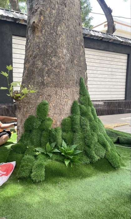 Газонные фигуры. Садовая мебель.