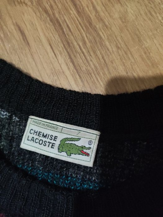 Pulover Lacoste din lână mărimea 7 (XXL)