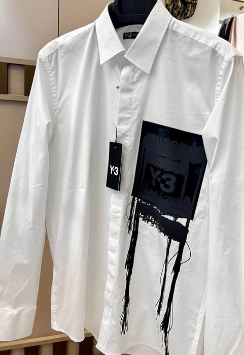 Мъжка риза бяла Y-3 yodji