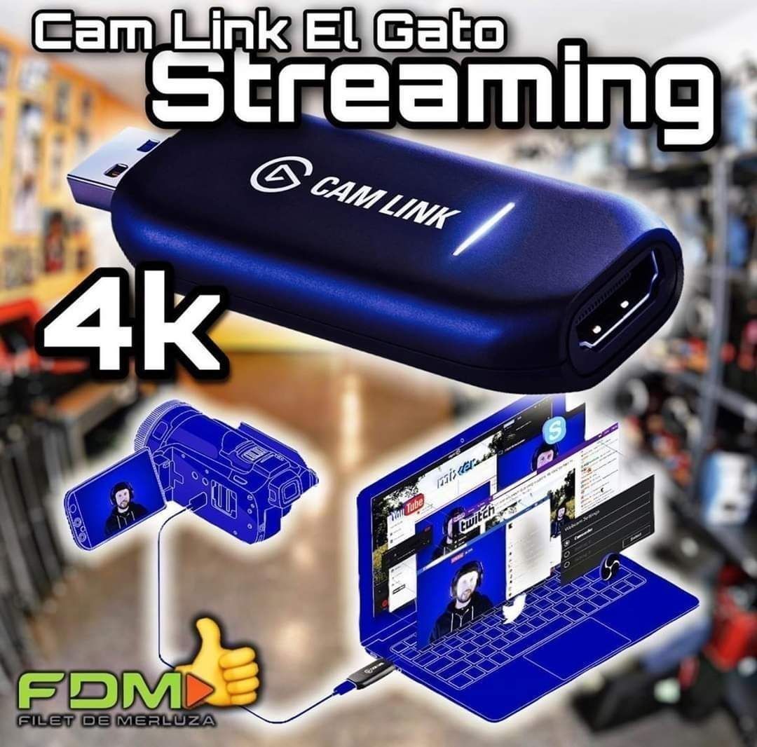 СКИДКА! Elgato Cam Link/Camlink 4K Карта Видеозахвата/Захвата Видео