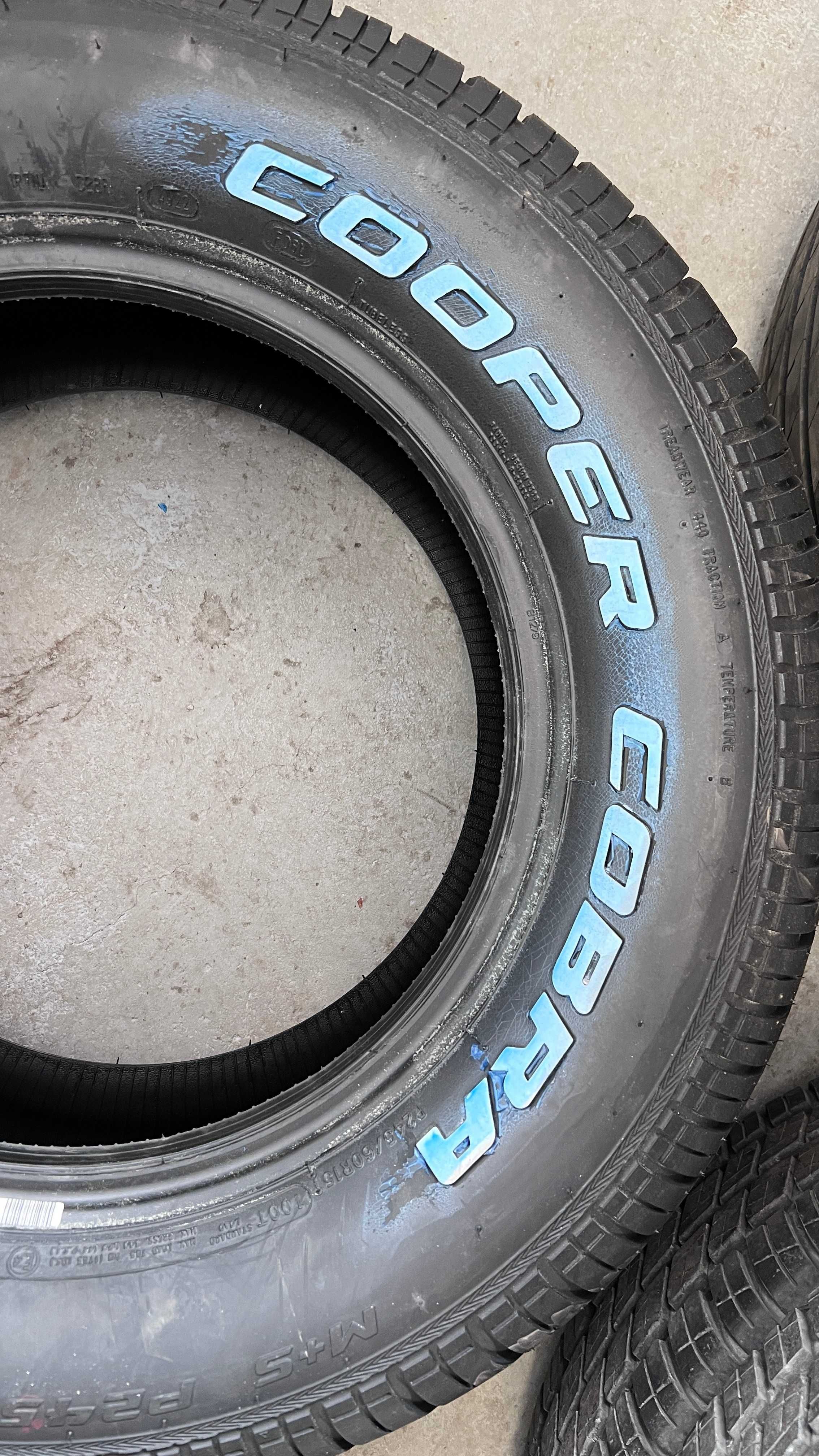 Anvelope vara allseason clasice Cooper Cobra Radial  245/60 R15