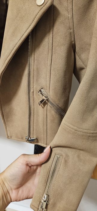 River Island Geaca piele întoarsă Fete.