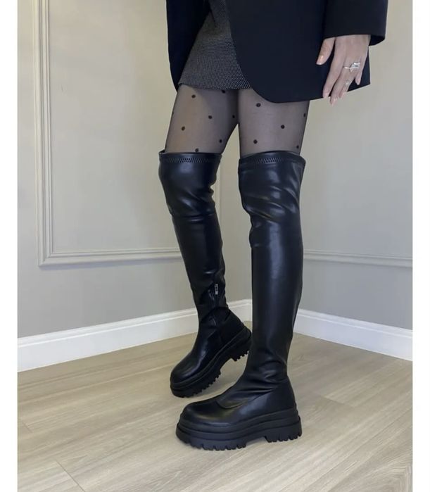 Продам зимние ботфорты