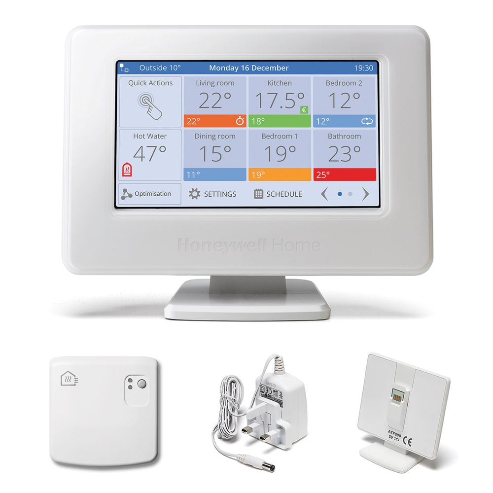 Kit termostat inteligent wi-fi Honeywell Evohome,produs NOU.
