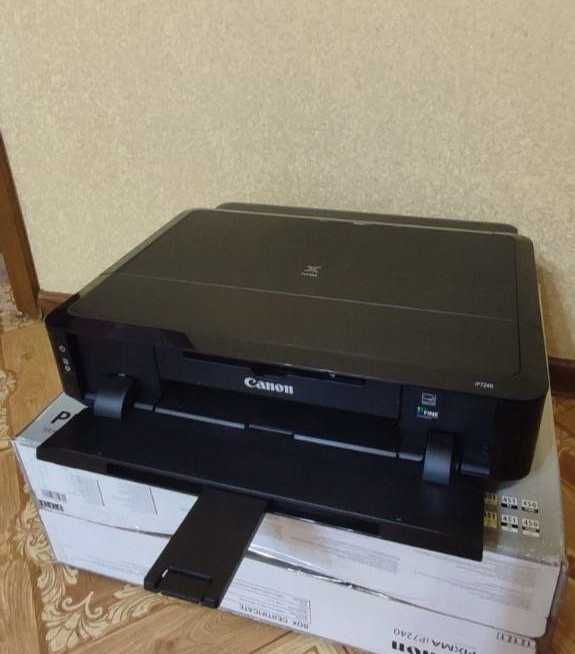 Компактный чернобелый принтер Canon iP7240 есть Wi-Fi и двухсторон печ