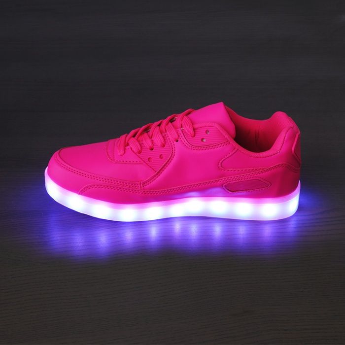 Adidasi cu LED / Leduri roz - Marimea 41