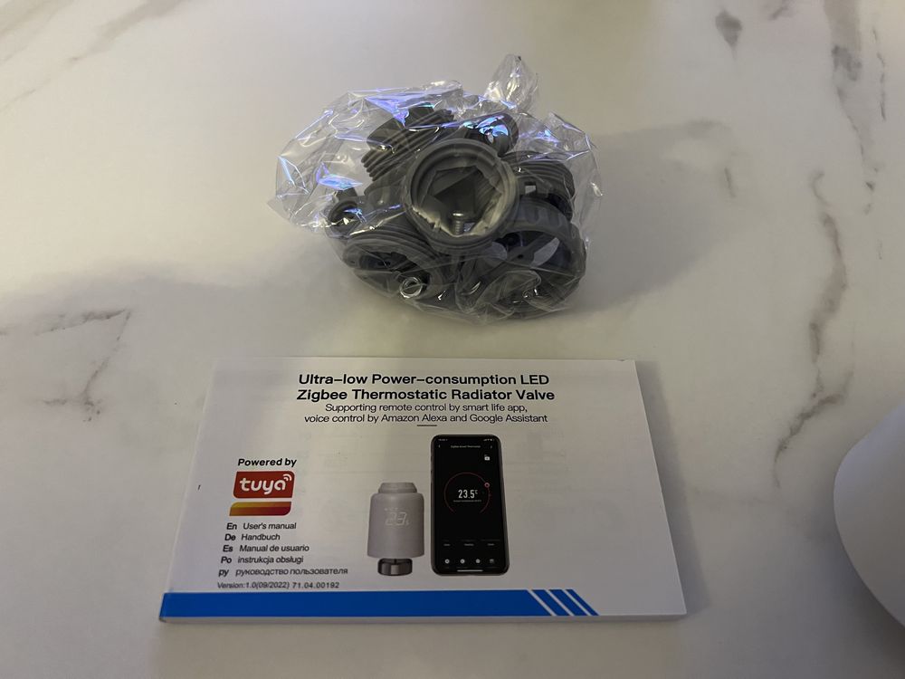 Cap robinet termostat smart calorifer zigbee