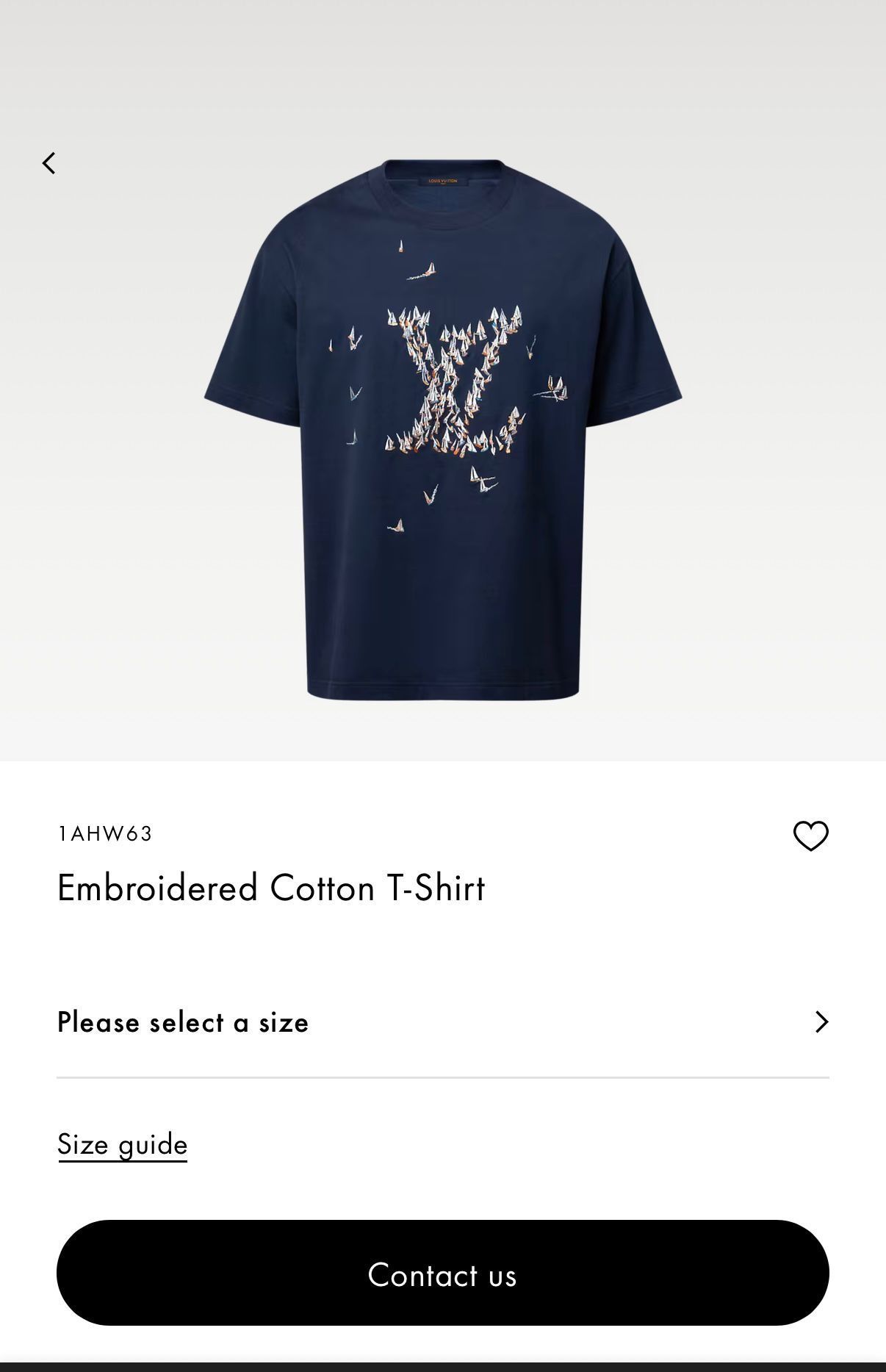 Уникална мъжка памучна тениска LOuis VuittOn