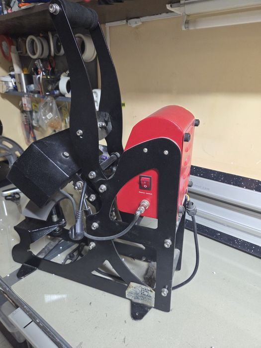 Presa termica șepci cu magnet