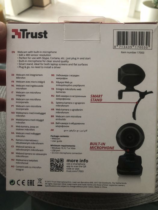 Camera web Trust