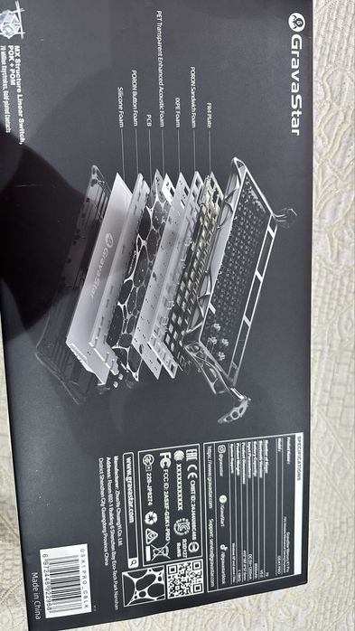 Клавиатура - GravaStar Mercury K1 PRO 75% SE - Cyberpunk