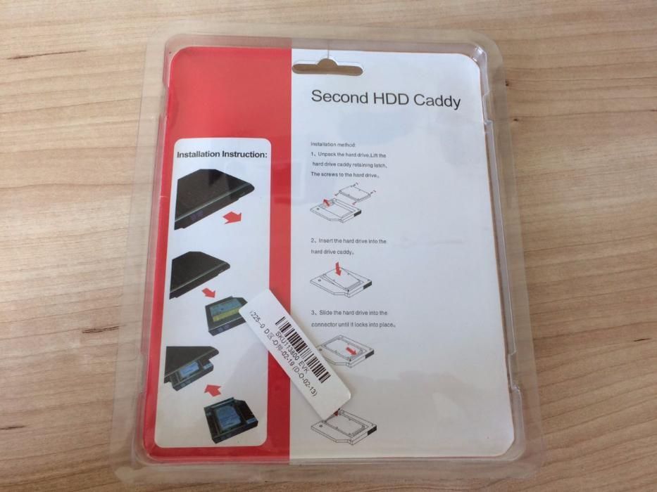 Second HDD Caddy 12 мм адаптер для второго жесткого диска