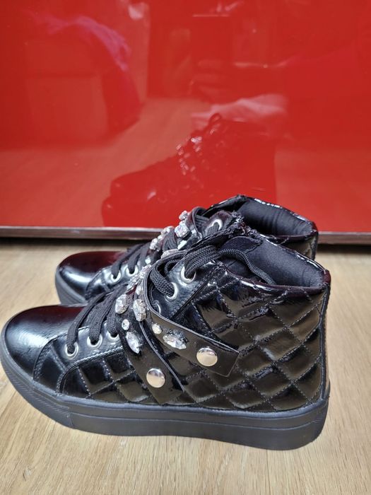 Ghete sneakers lacuite 37