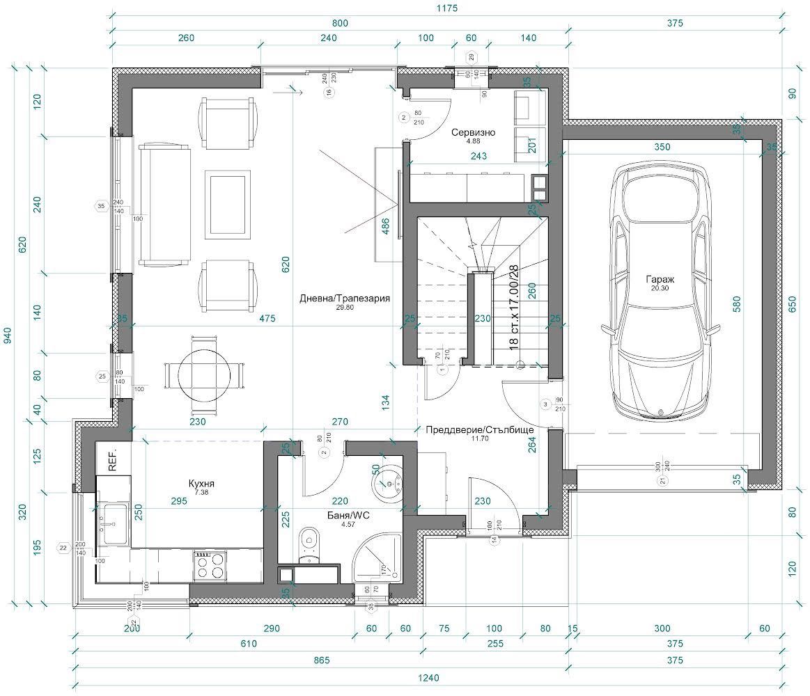 Продава се Къща в с. Приселци, Област Варна - 185 кв.м за 1352 €/кв.м - Снимка #3
