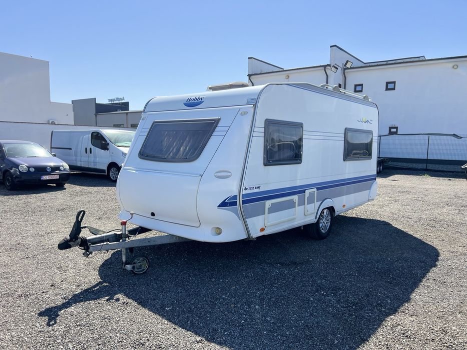 Rulotă Hobby De Luxe Easy 440 # Fabricație 2003 # 4-5 Persoane #