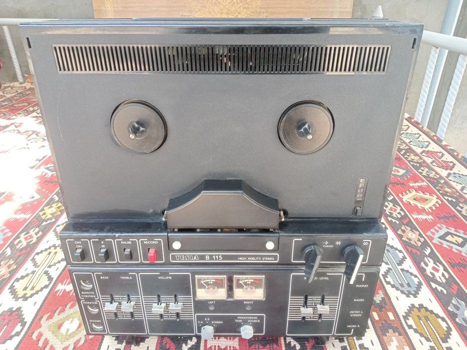 Tesla b115 катушечный магнитофон