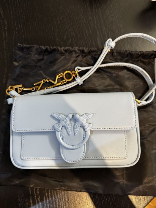 Чанта синя Pinko