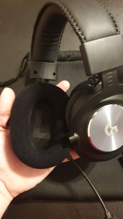 Casti gaming logitech pro x