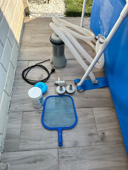 Prelata si pompa pt piscina intec 3x2