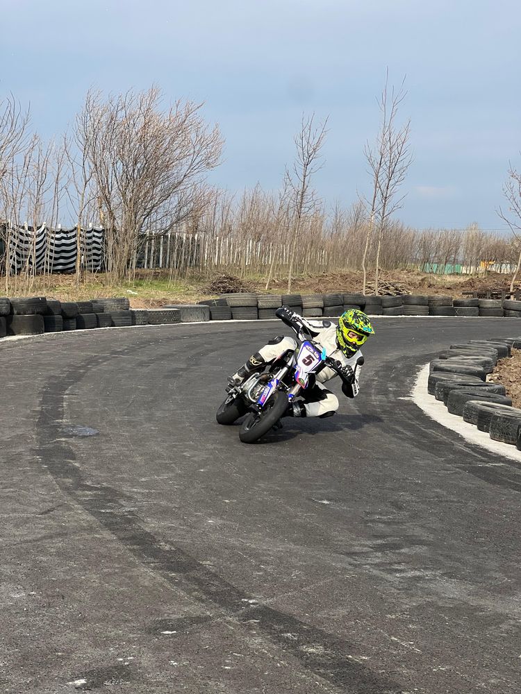 Pit bike ycf 155, pista, anvelope noi, revizie facuta