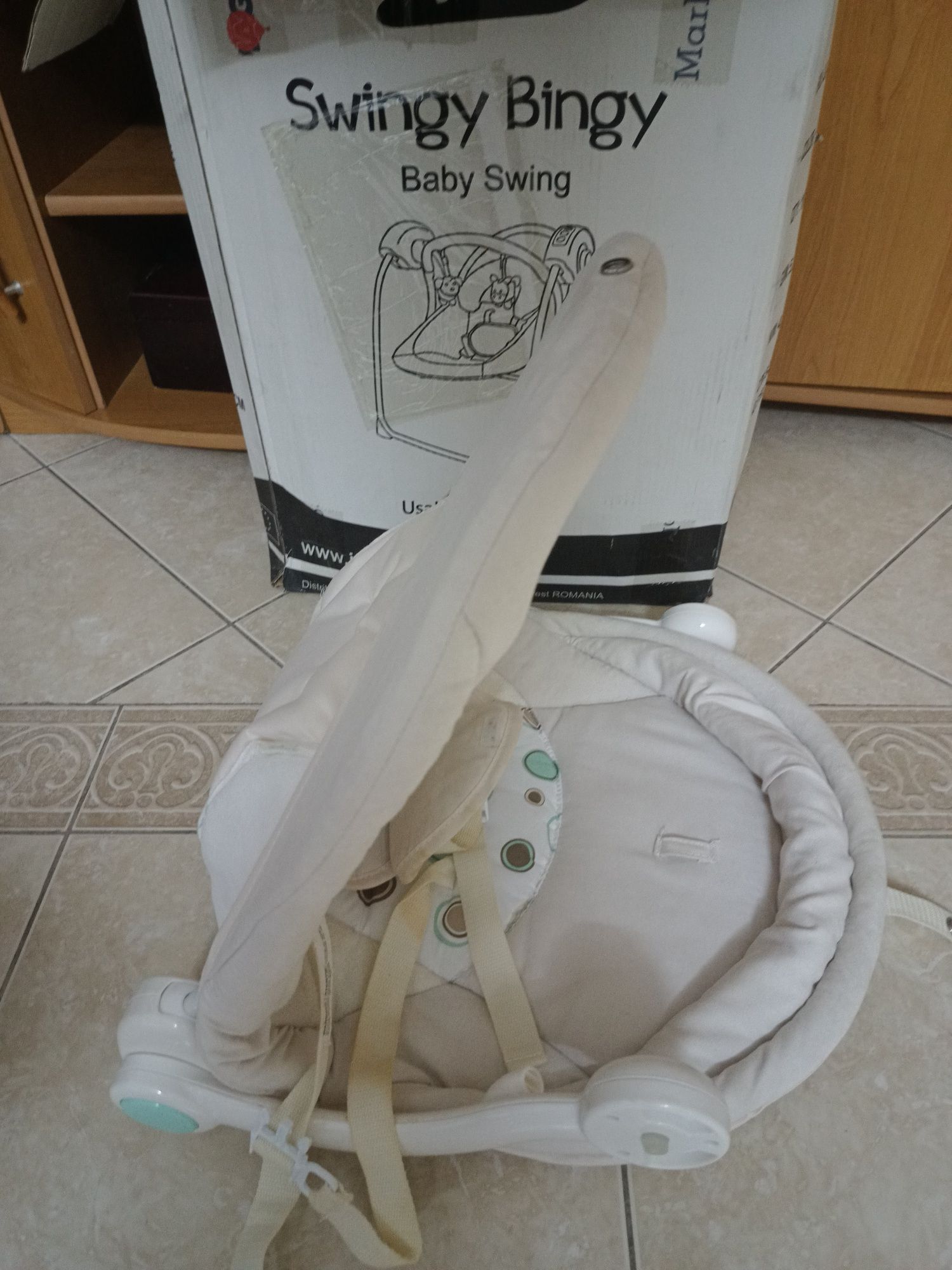 Balansoar electric pentru bebe