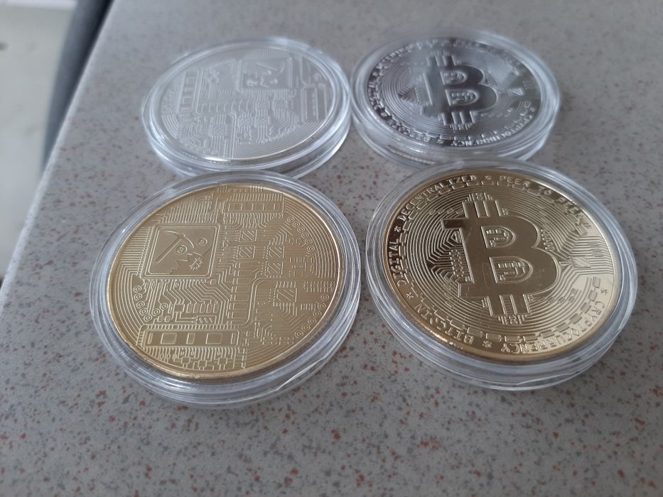 Monezi bitcoin pt colectie