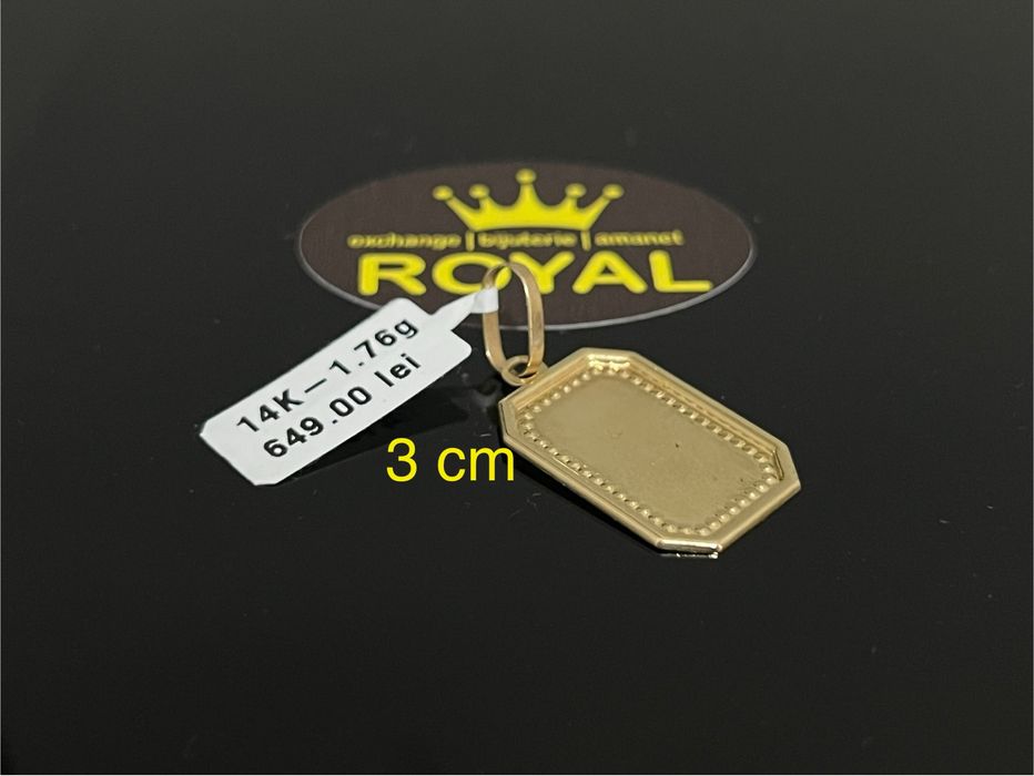 Bijuteria Royal CB : Pandant aur 14k 1,76 grame