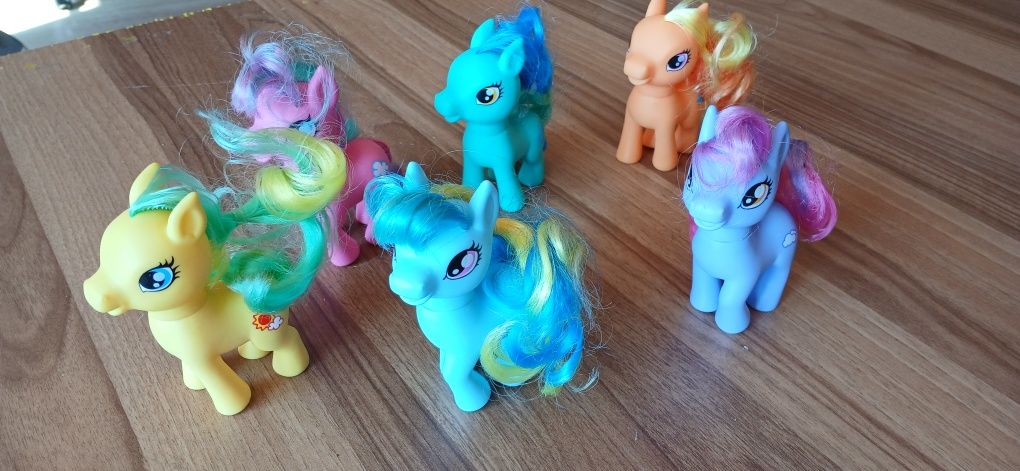 MY LITTLE PONY ЛОТ Понита 6 броя Играчки за Момиче