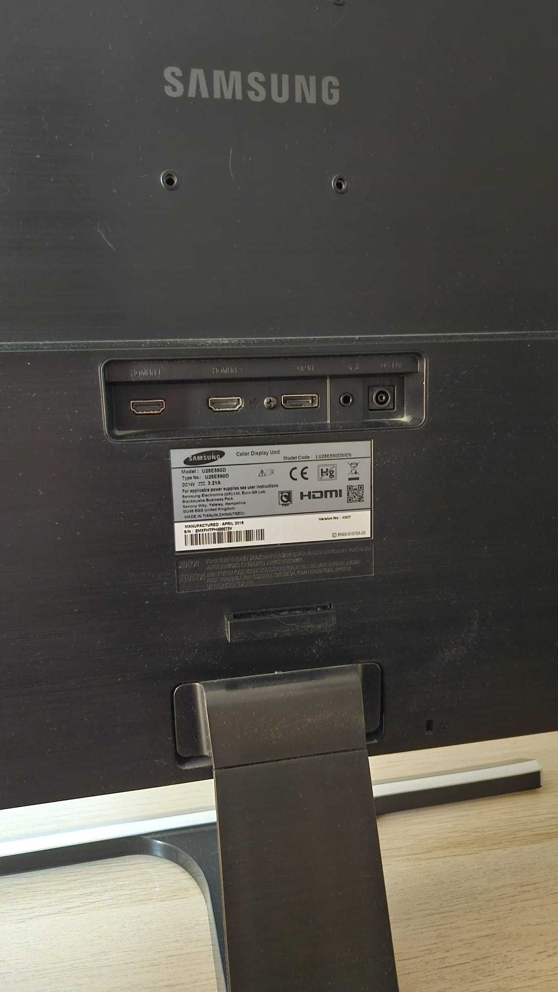 Vand monitor 4k Samsung  U28E590D