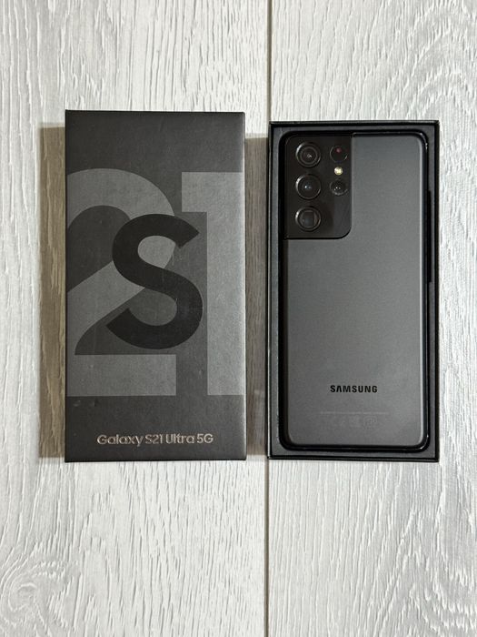 Samsung S21 Ultra 128 gb Ram 12 5G польный комплект