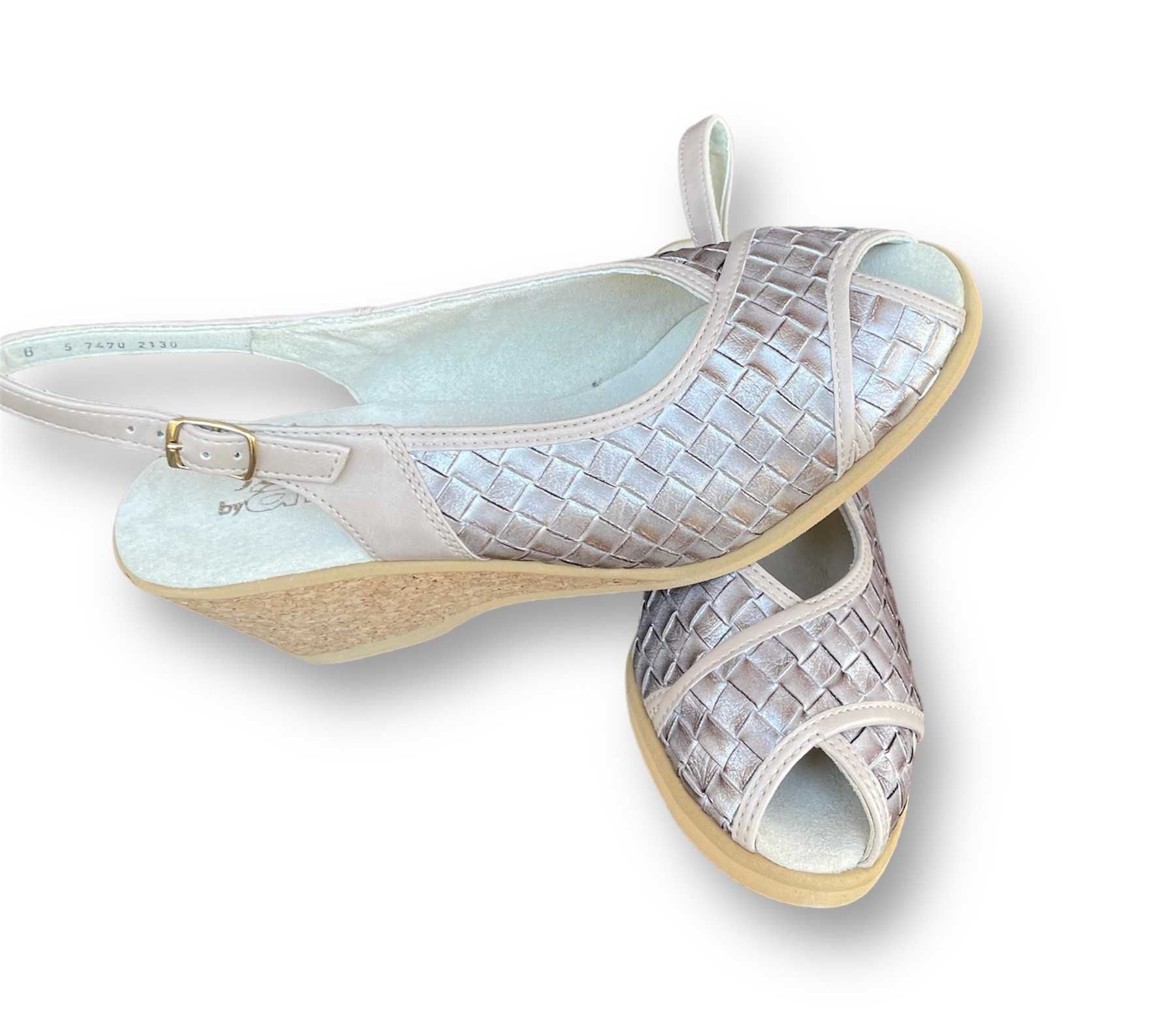 Дамски анатомични сандали естествена кожа на ARA - Разпродажба