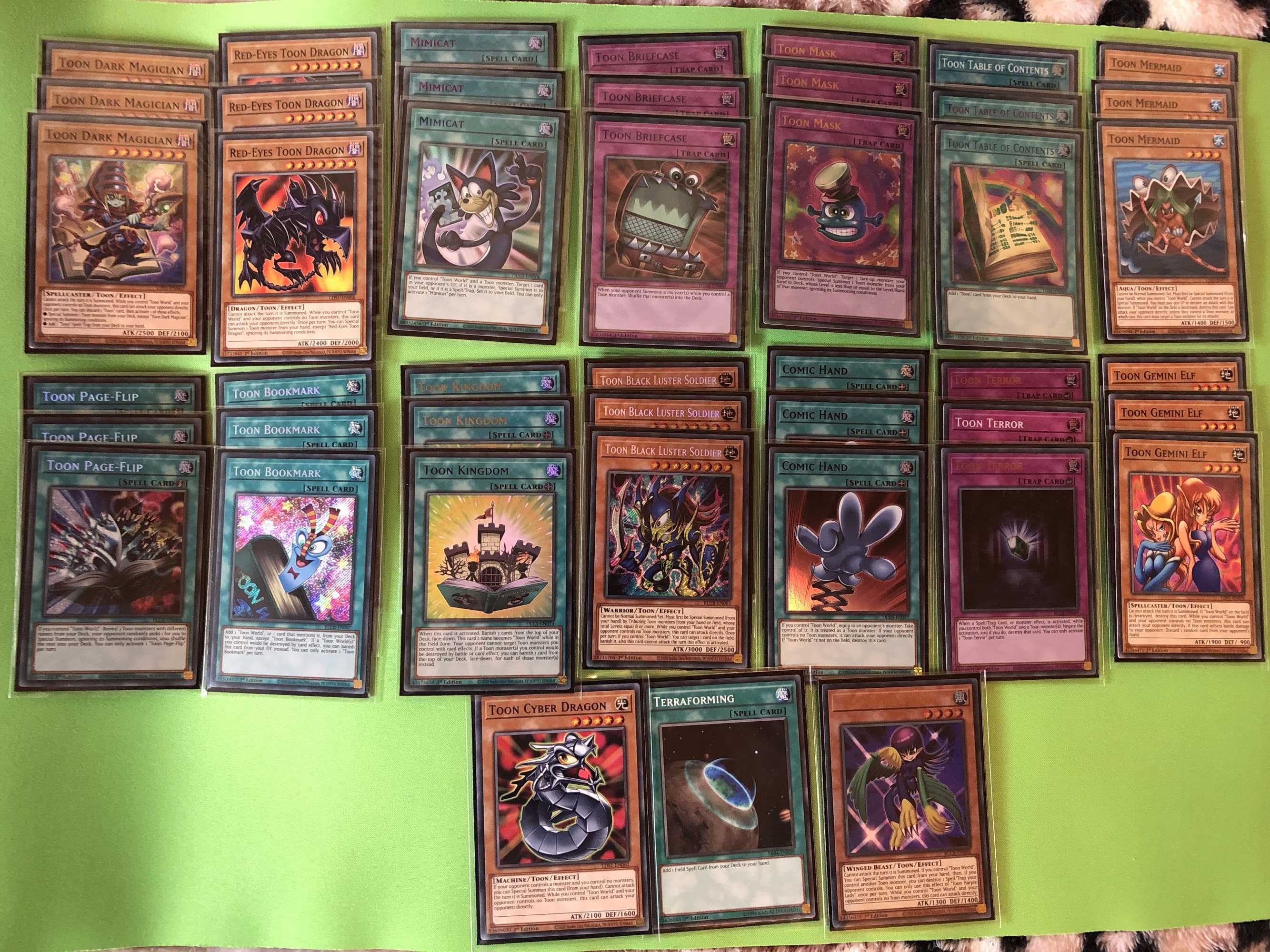 Yu Gi Oh Toons deck
