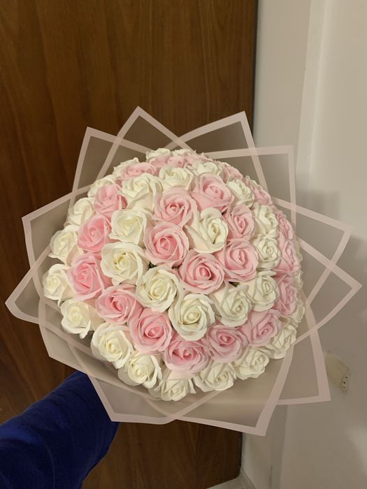 Buchet Trandafiri Din Sapun Parfumati