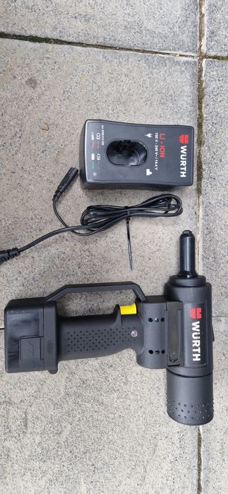 Wurth pistol de popnituri pe acumulator