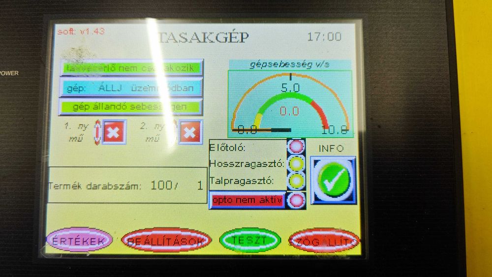 Masina de  fabricat  pungi  de  hartie tip Lidl-s.h.