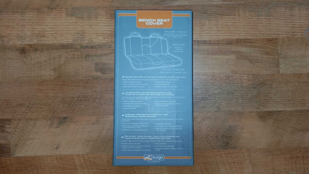 Husa pentru banchetă Kurgo Wander Bench Seat Cover