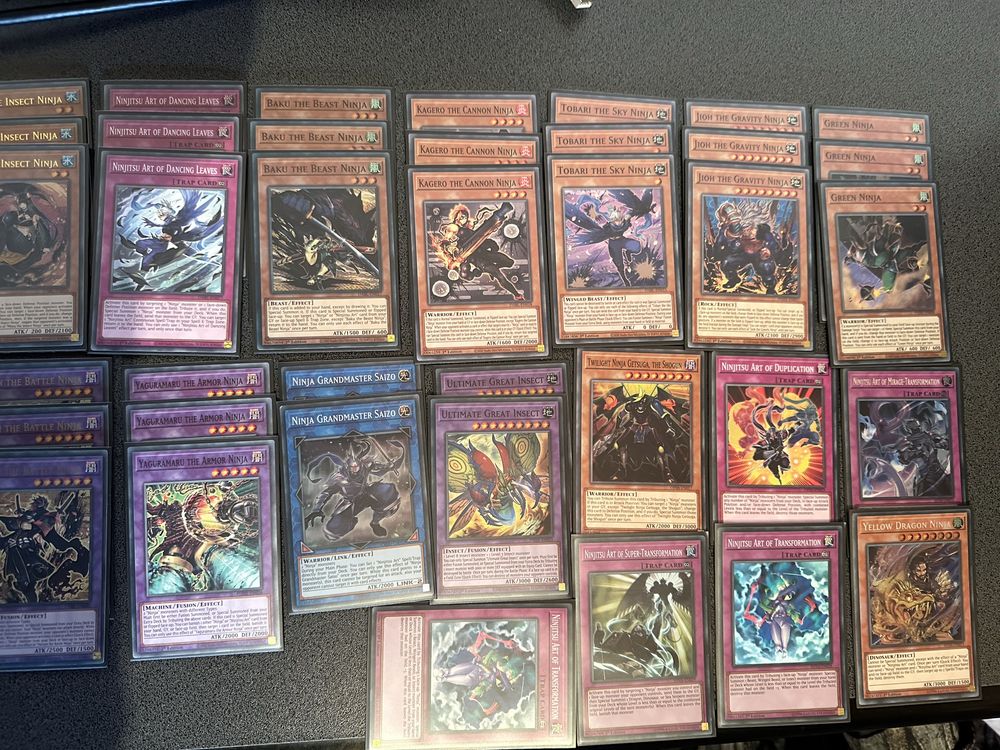 Yu gi oh Ninja deck