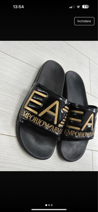 Papuci Emporio Armani