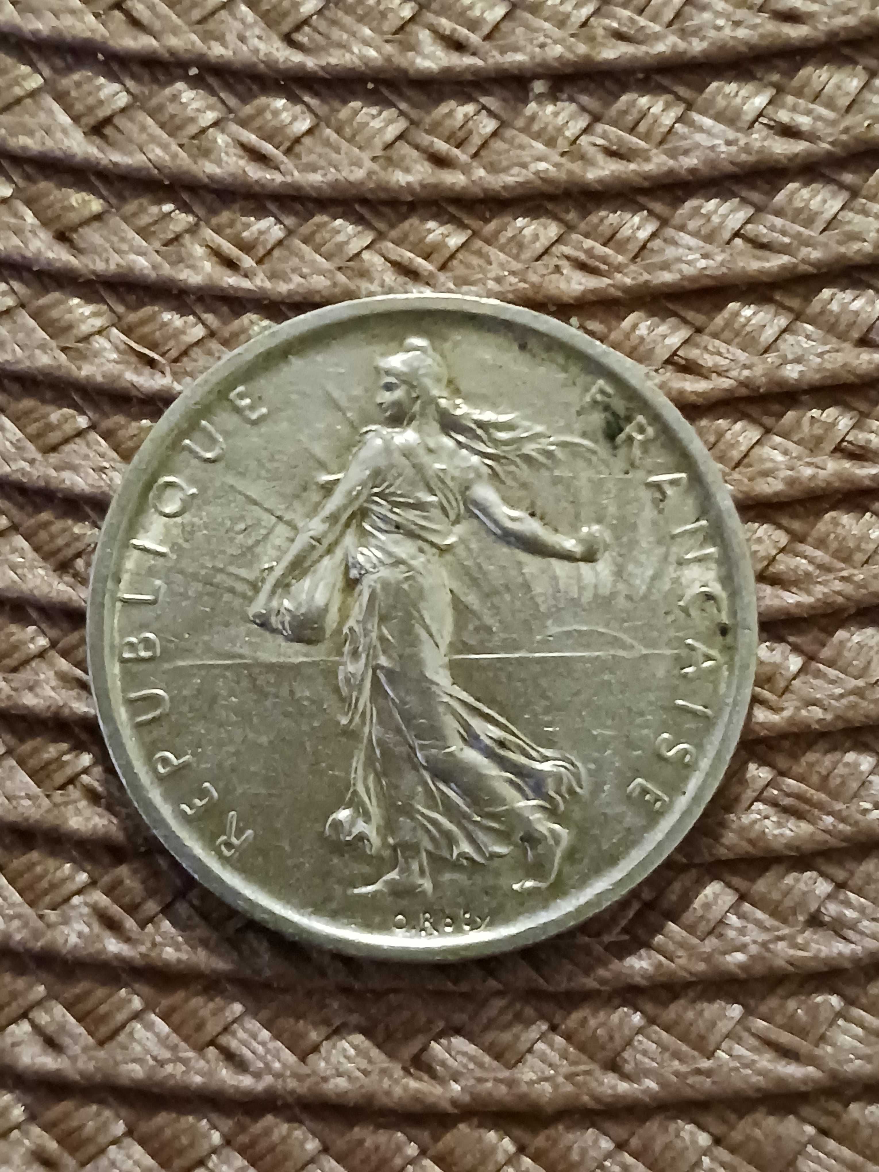 5 francs franta 1960 argint