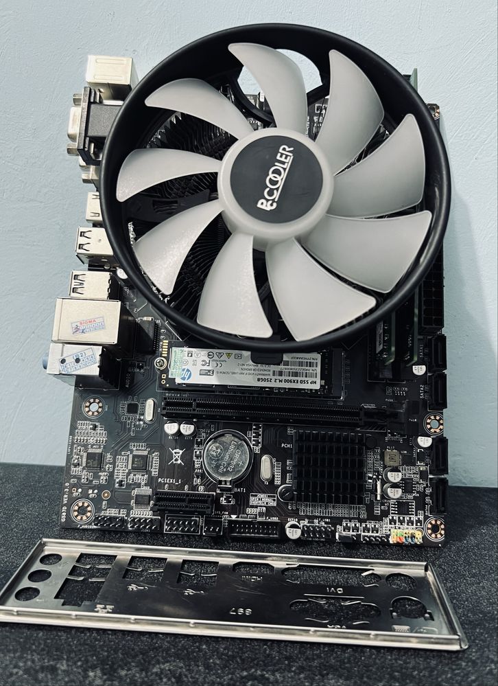 Готовый комплект H510, I3-10100F, 16Gb, 250Gb идеал