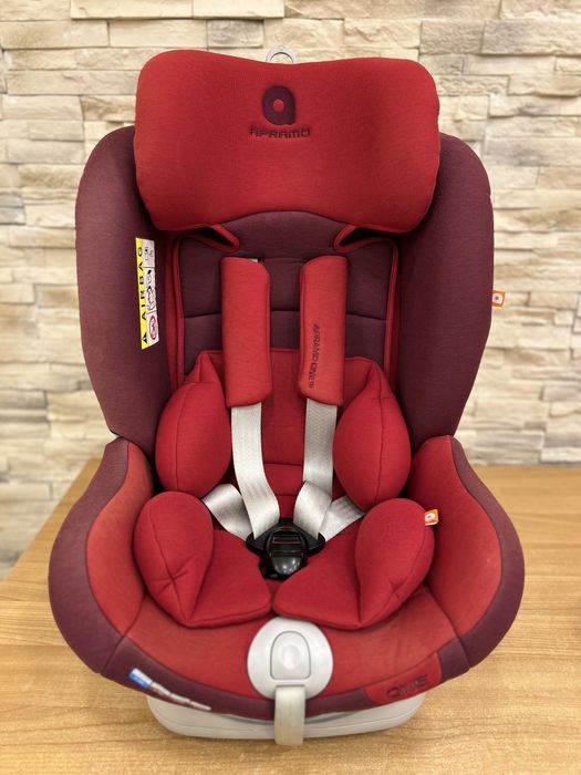 Scaun auto cu isofix, APRAMO Rotativ 4 in 1, rosu, 0-36kg