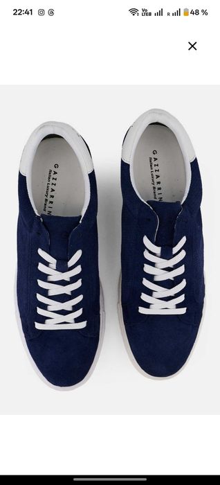 Премиальные кеды сникерсы Gazzarrini